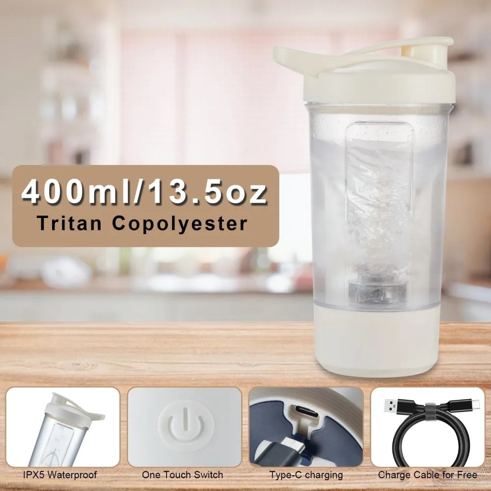 Electric Protein Shaker Bottle