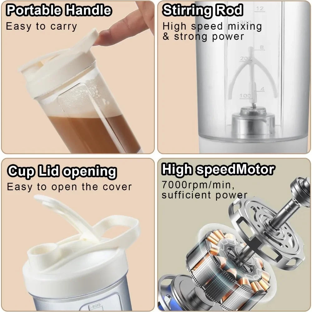 Electric Protein Shaker Bottle
